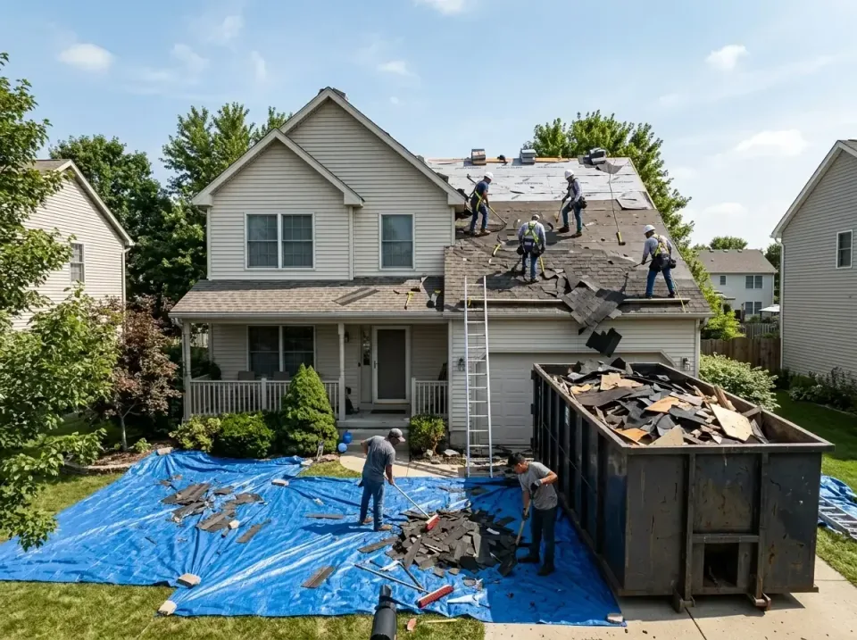 roof-replacement-debris-remova-004 — frequently asked questions, Cheapest Dumpster Rentals in Dell Rapids, SD